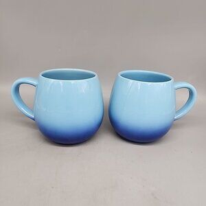 Set Of 2 Temptations Blue Ombre 16 Ounce Coffee Mug